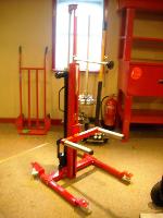 WD80 80kg Hydraulic Wheel Removal Trolley